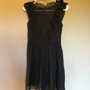 Sheer polka dot dress by Eva Franco